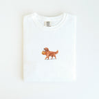 Golden Retriever Red Halloween T-shirt
