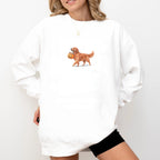 Golden Retriever Red Halloween Sweatshirt