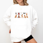 Golden Retriever Red Halloween Sweatshirt