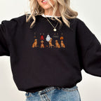 Golden Retriever Red Halloween Sweatshirt