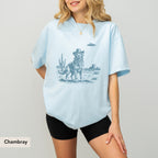 Golden Retriever UFO shirt