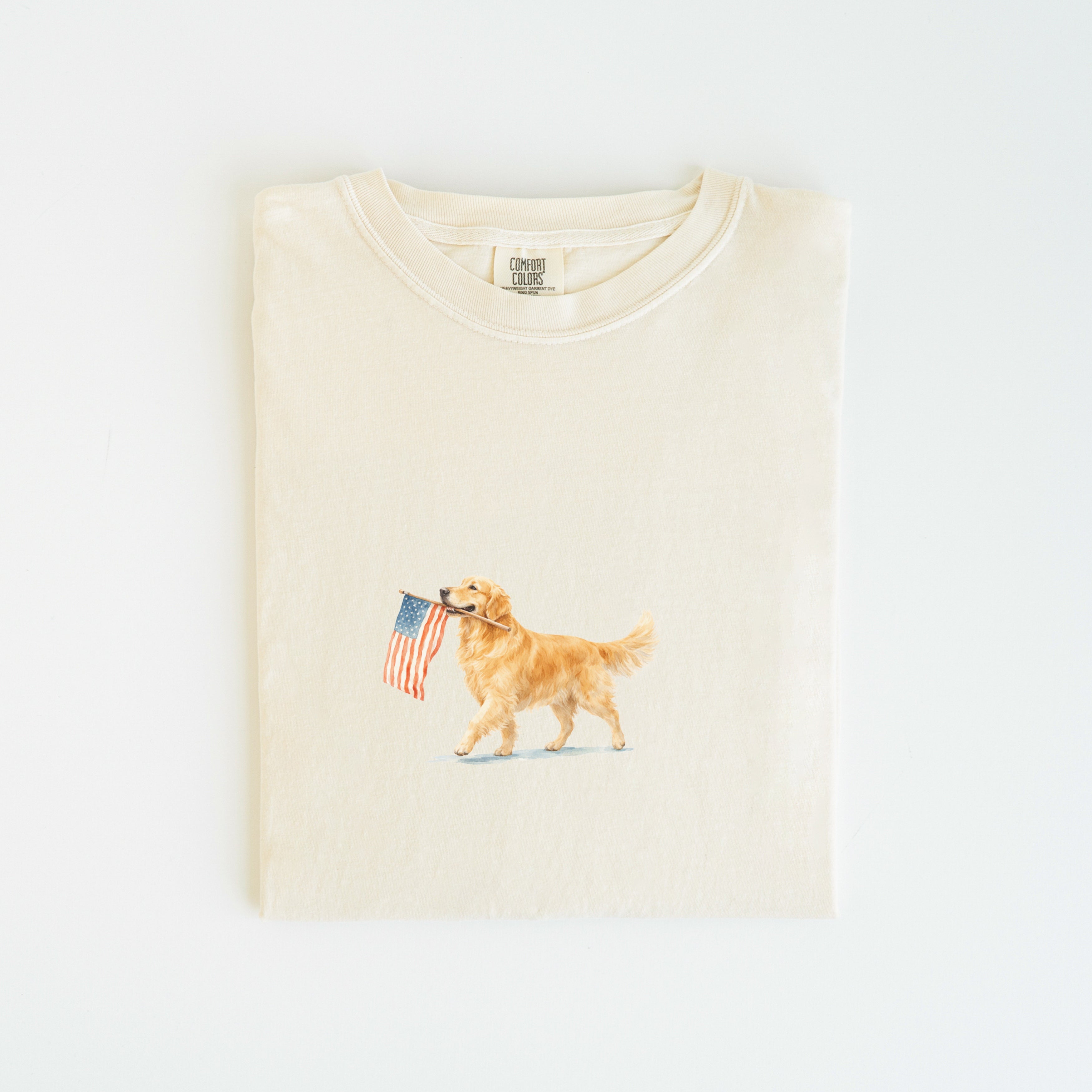 Golden Retriever USA T-shirt