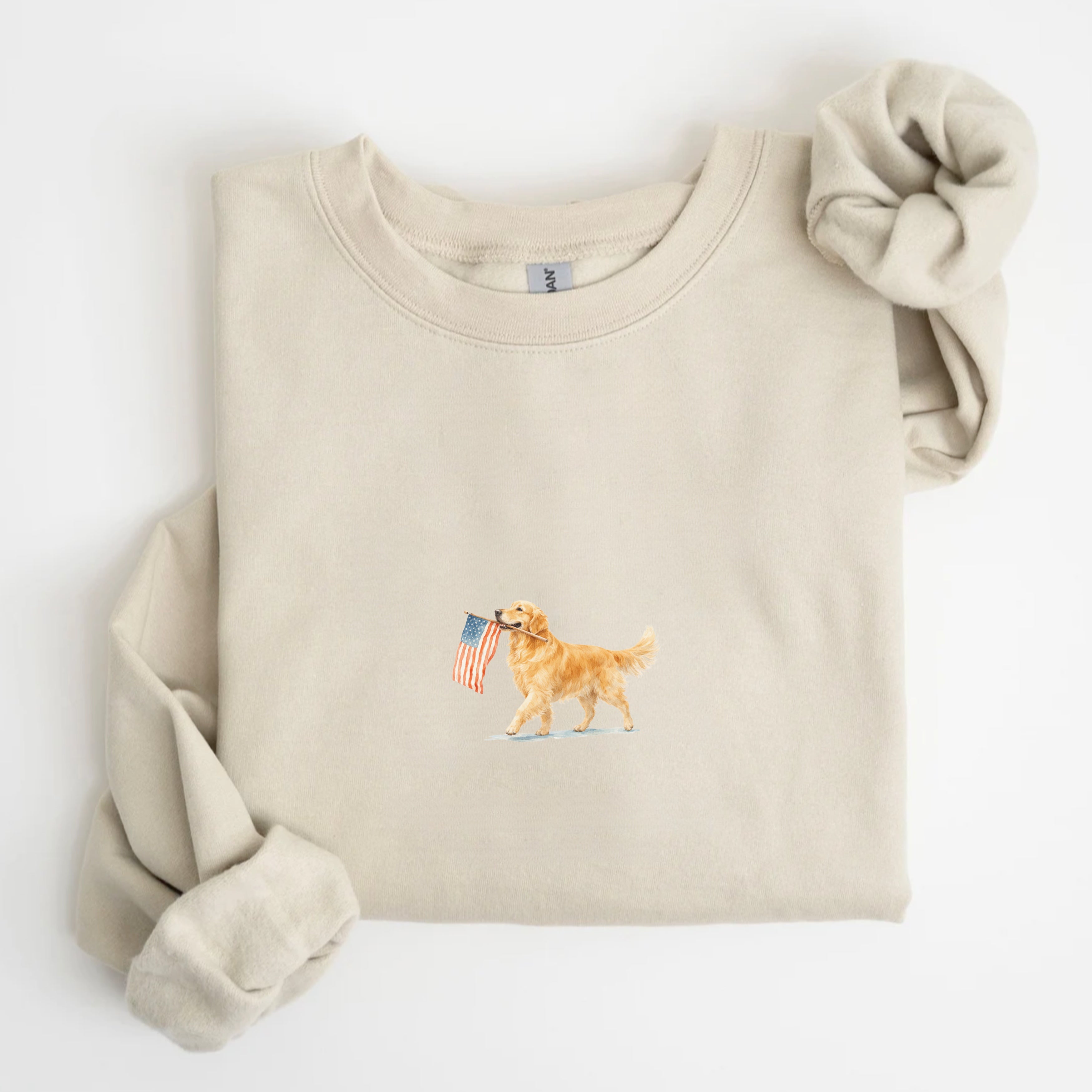 Golden Retriever USA Sweatshirt