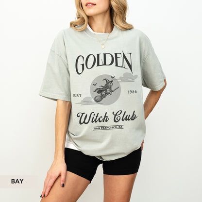 Golden Retriever Witch Club Shirt