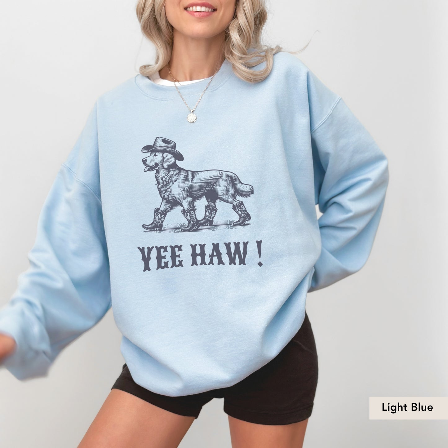 Golden Retriever Yeehaw Sweatshirt