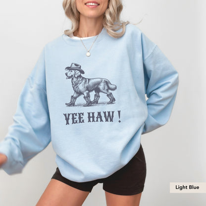 Golden Retriever Yeehaw Sweatshirt
