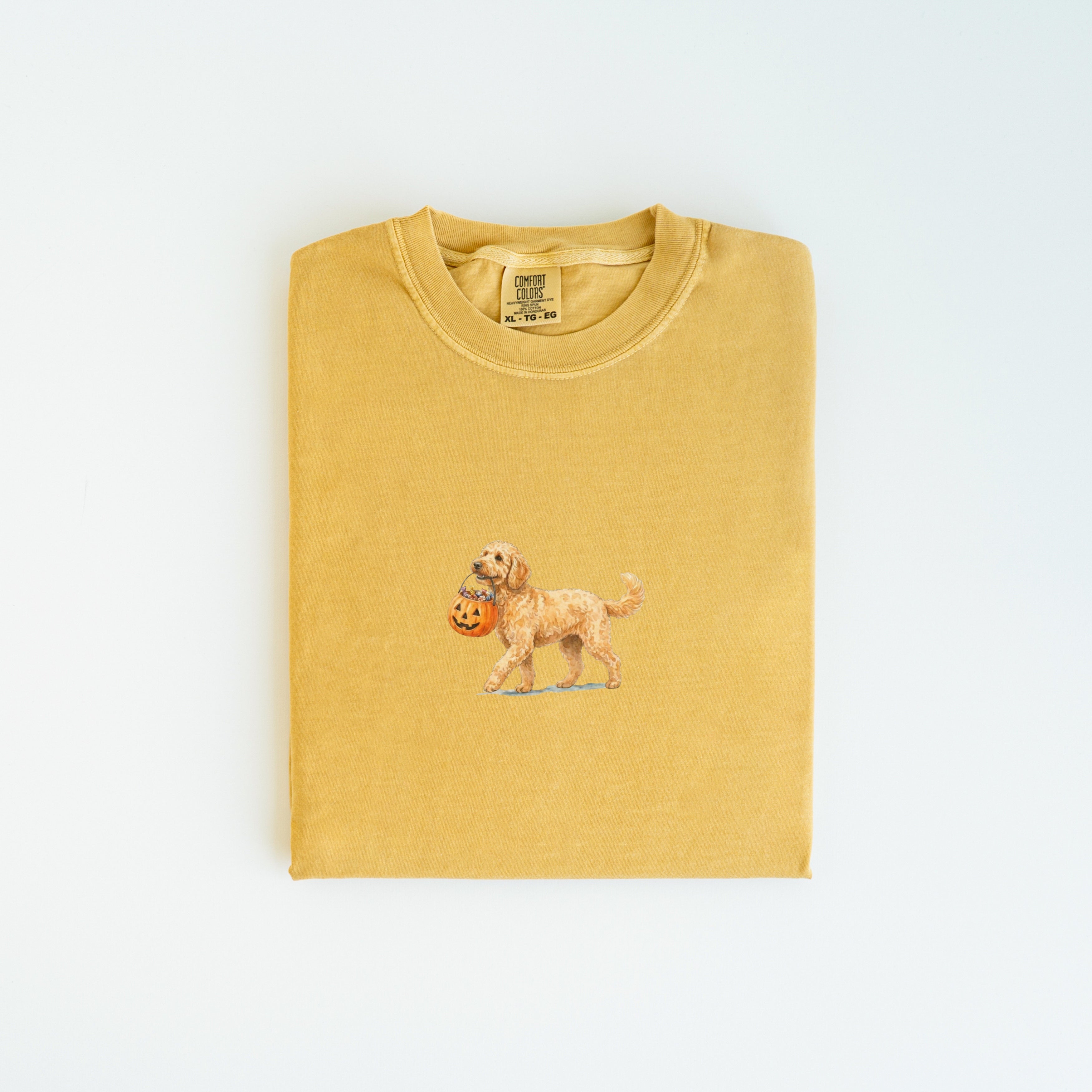 Goldendoodle Apricot Halloween T-shirt