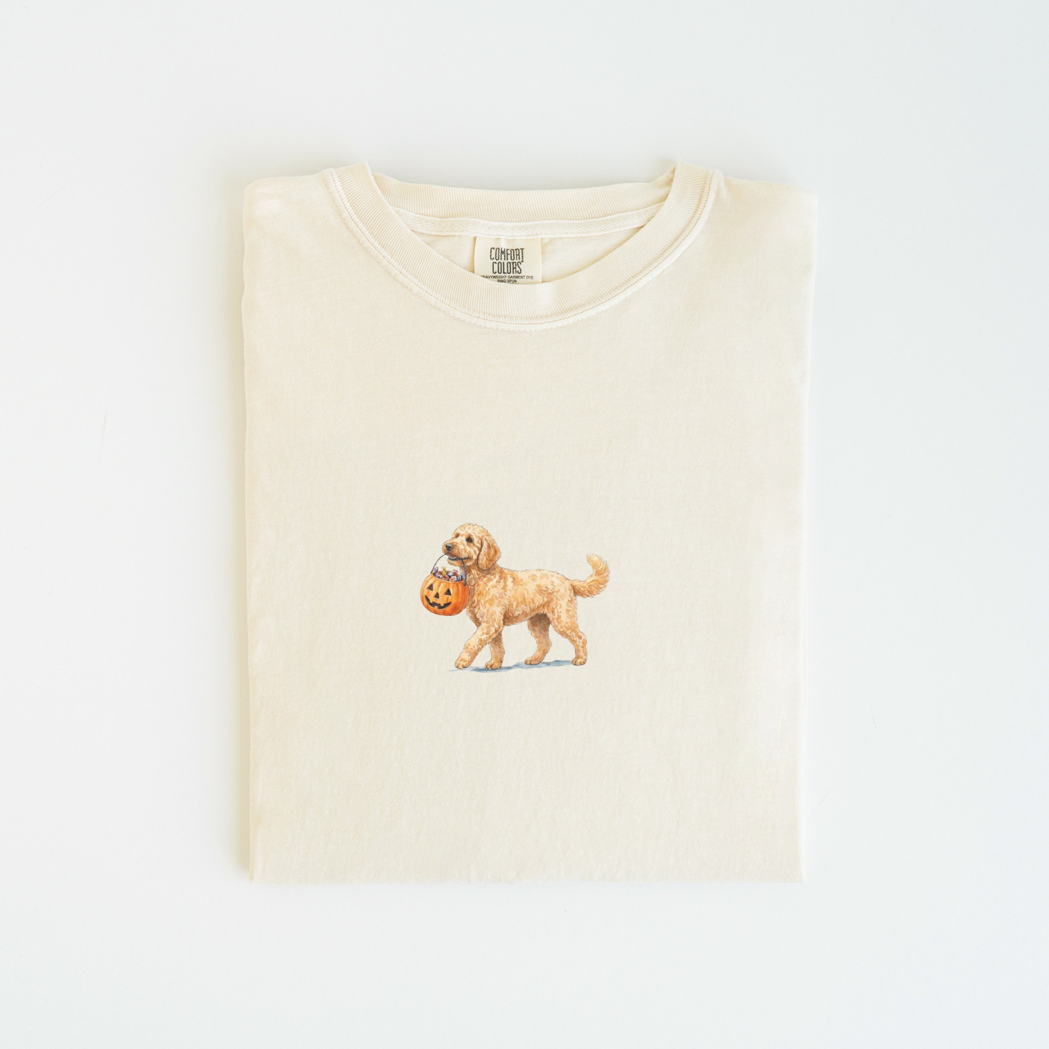 Goldendoodle Apricot Halloween T-shirt