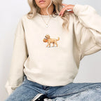 Goldendoodle Apricot Halloween Sweatshirt