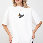 Goldendoodle Black Halloween T-shirt