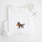 Goldendoodle Chocolate Halloween Sweatshirt