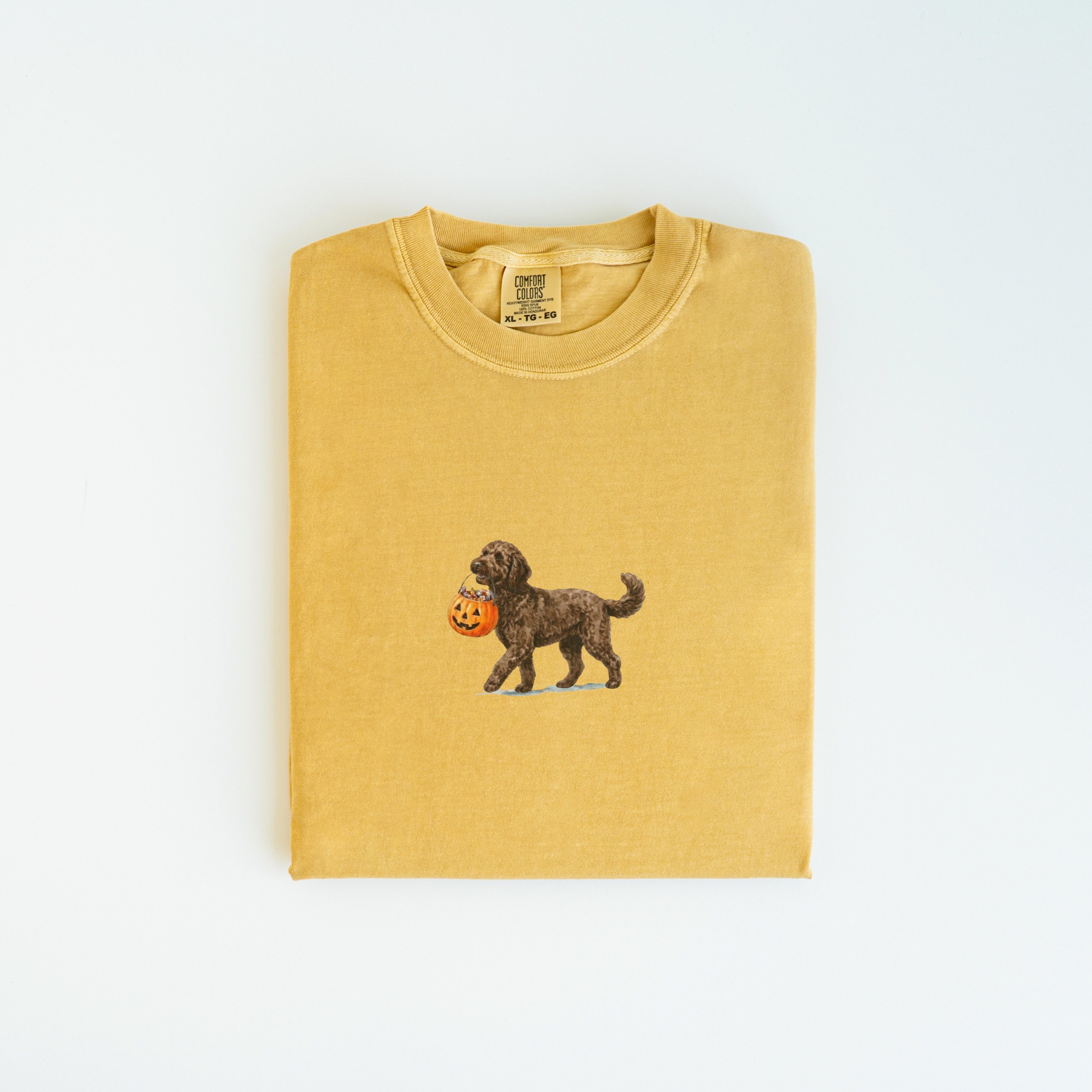 Goldendoodle Chocolate Halloween T-shirt
