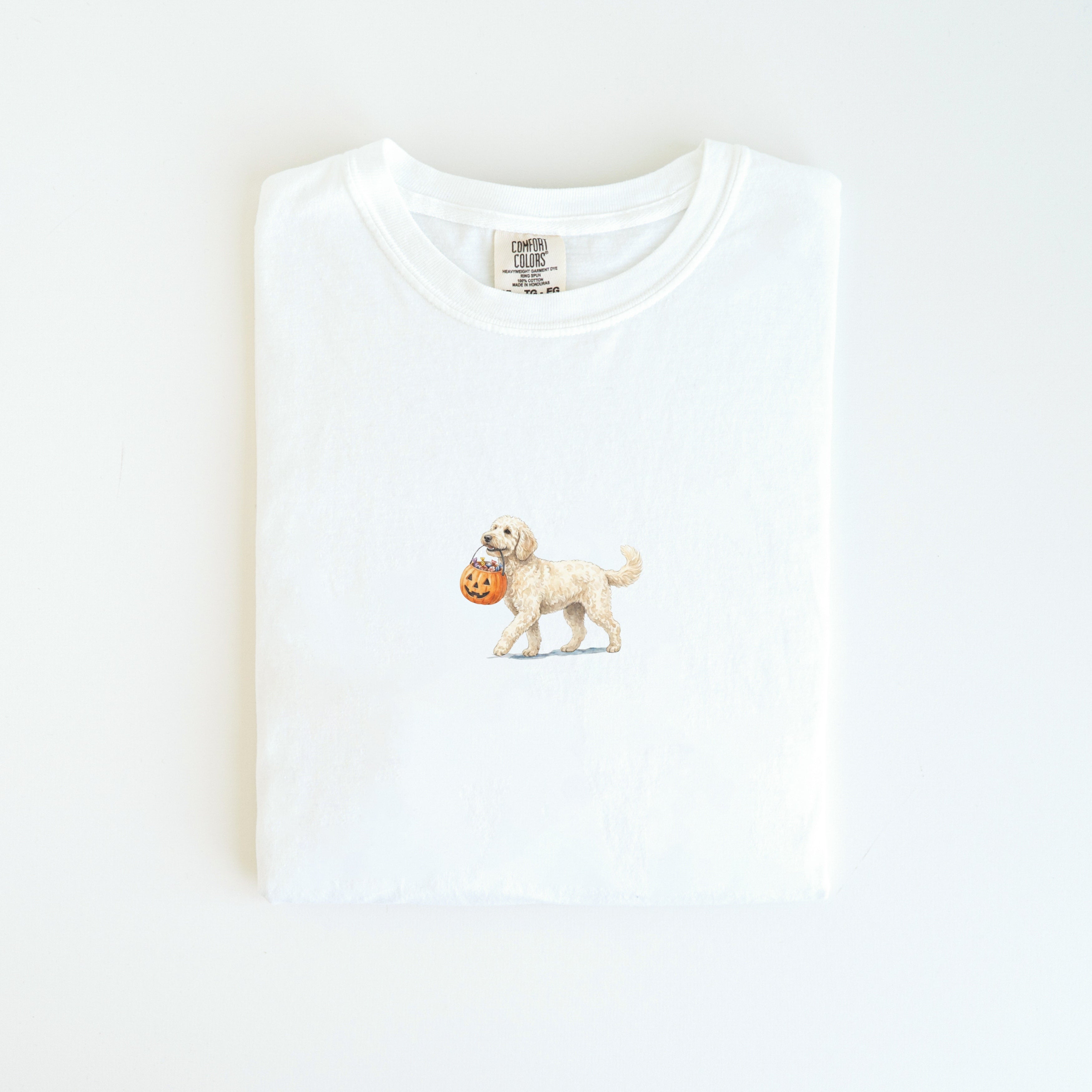 Goldendoodle Cream Halloween T-shirt