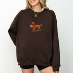 Goldendoodle Red Halloween Sweatshirt