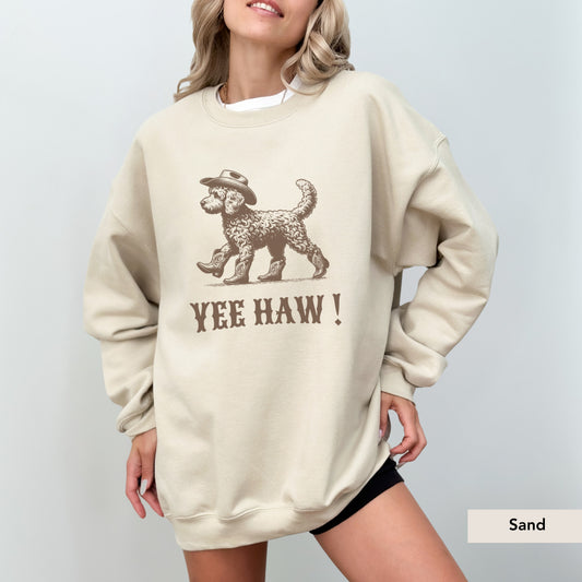 Goldendoodle Yeehaw Sweatshirt