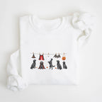Goldendoodle black Halloween Sweatshirt