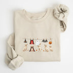 Goldendoodle cream Halloween Sweatshirt