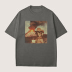 Great Dane Dog Volcano Shirt