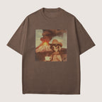 Great Dane Dog Volcano Shirt