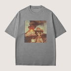 Great Dane Dog Volcano Shirt
