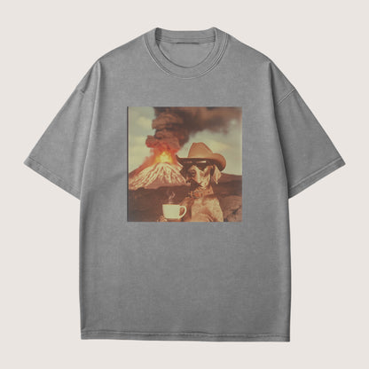 Great Dane Dog Volcano Shirt