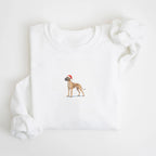 Great dane brindle  Christmas Sweatshirt