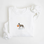 Greyhound Brindle Halloween Sweatshirt