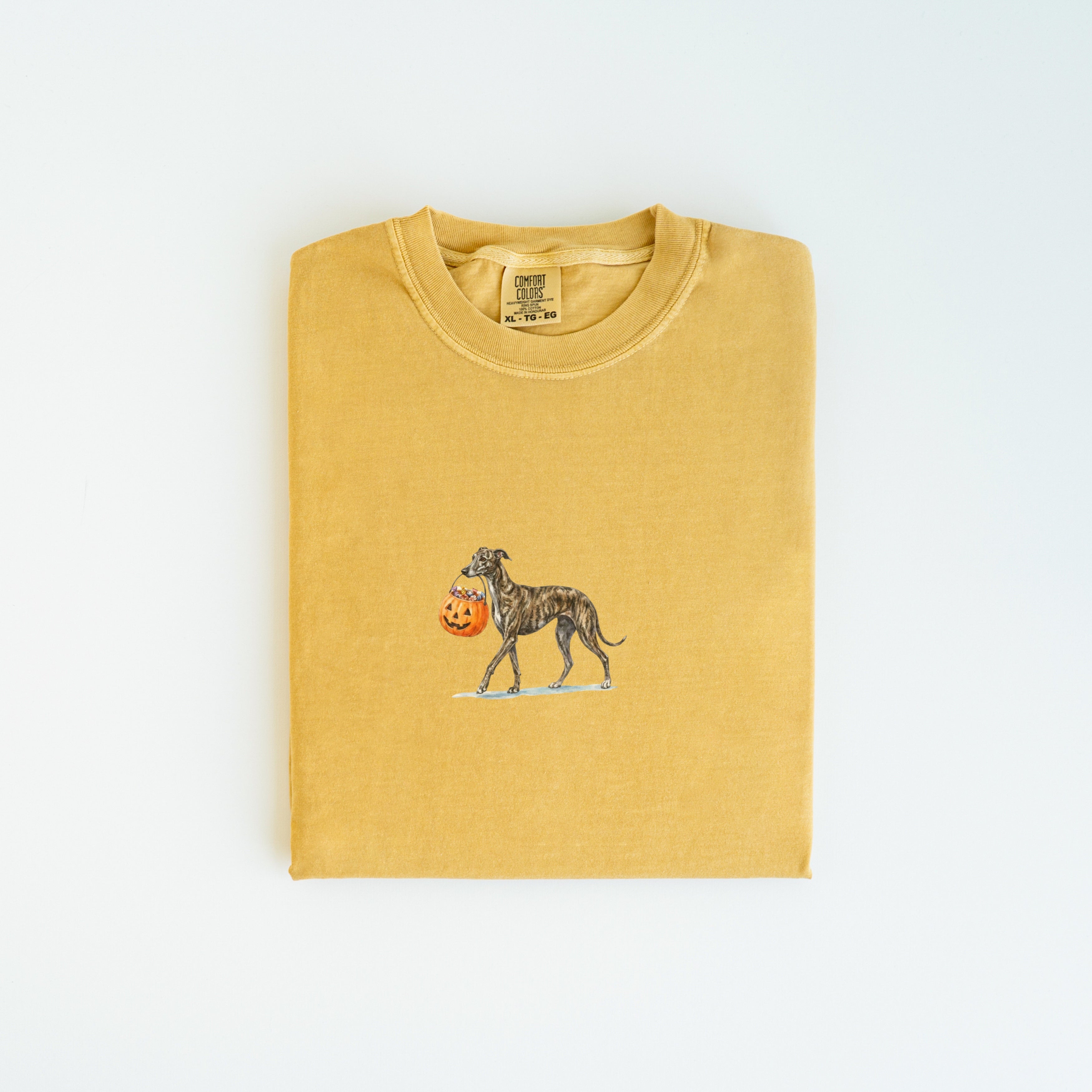 Greyhound Brindle Halloween T-shirt