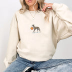 Greyhound Brindle Halloween Sweatshirt