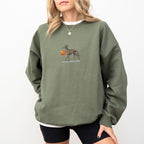 Greyhound Brindle Halloween Sweatshirt