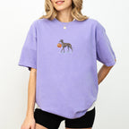 Greyhound Brindle Halloween T-shirt