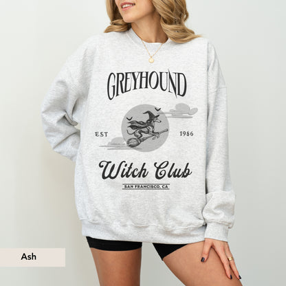 Greyhound Witch Club Sweatshirt