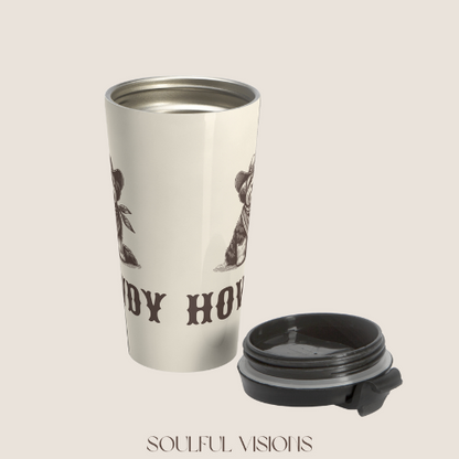 Howdy Havanese Stainless Steel Travel Mug