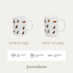 Red Fox Labrador Halloween Mug