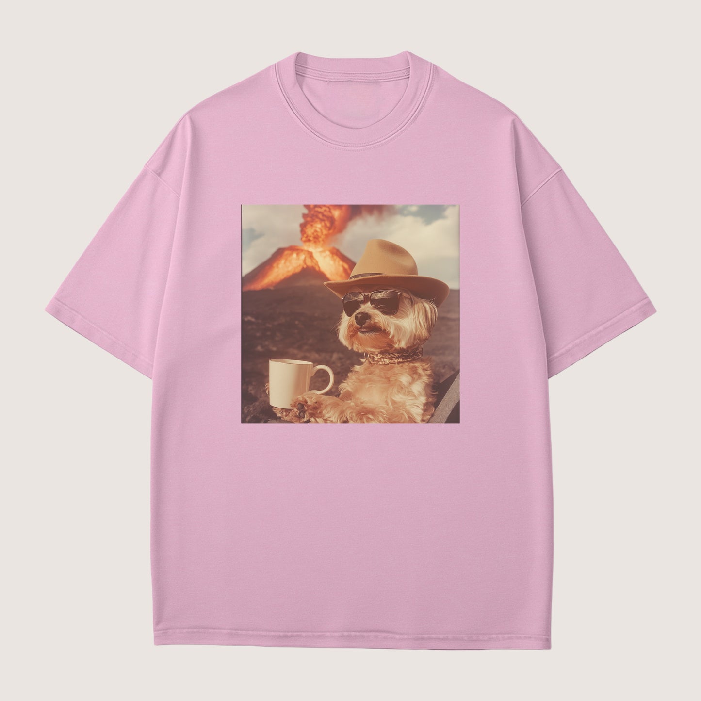 Havanese Dog Volcano Shirt