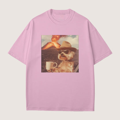 Havanese Dog Volcano Shirt