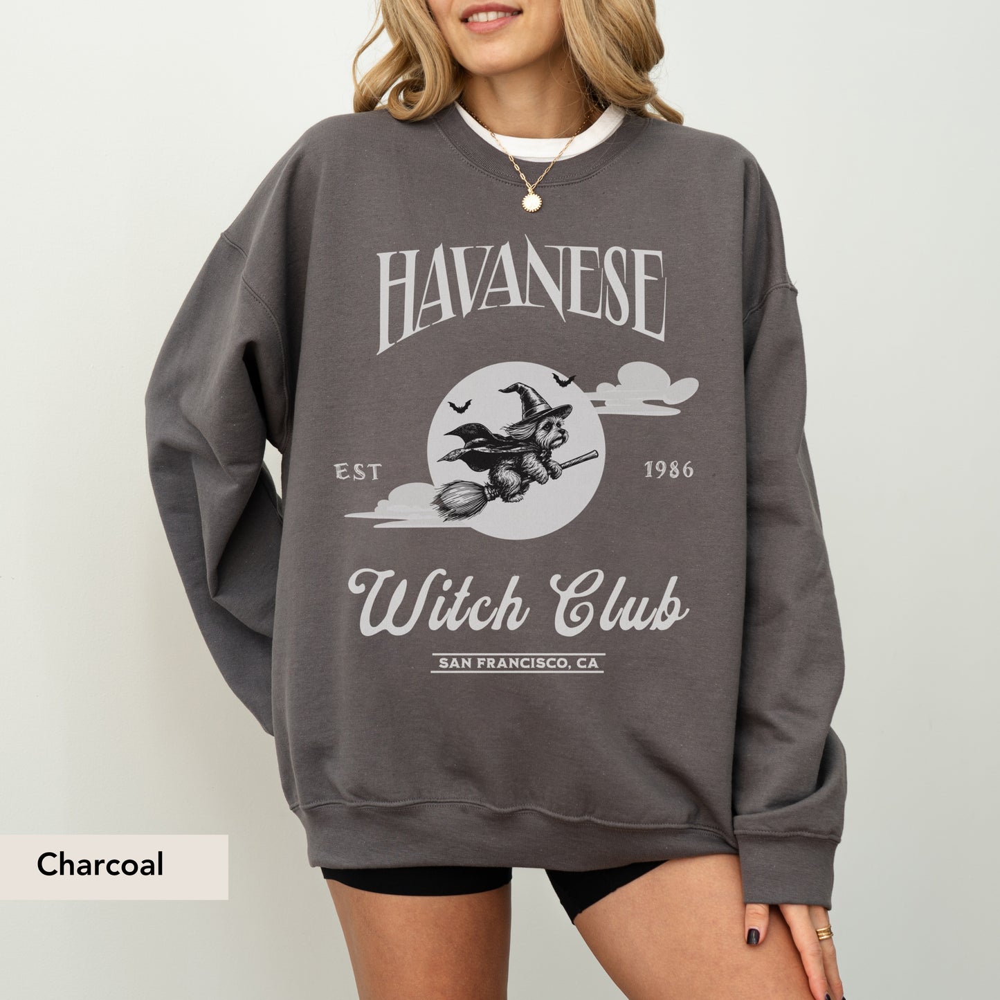 Havanese Witch Club Sweatshirt