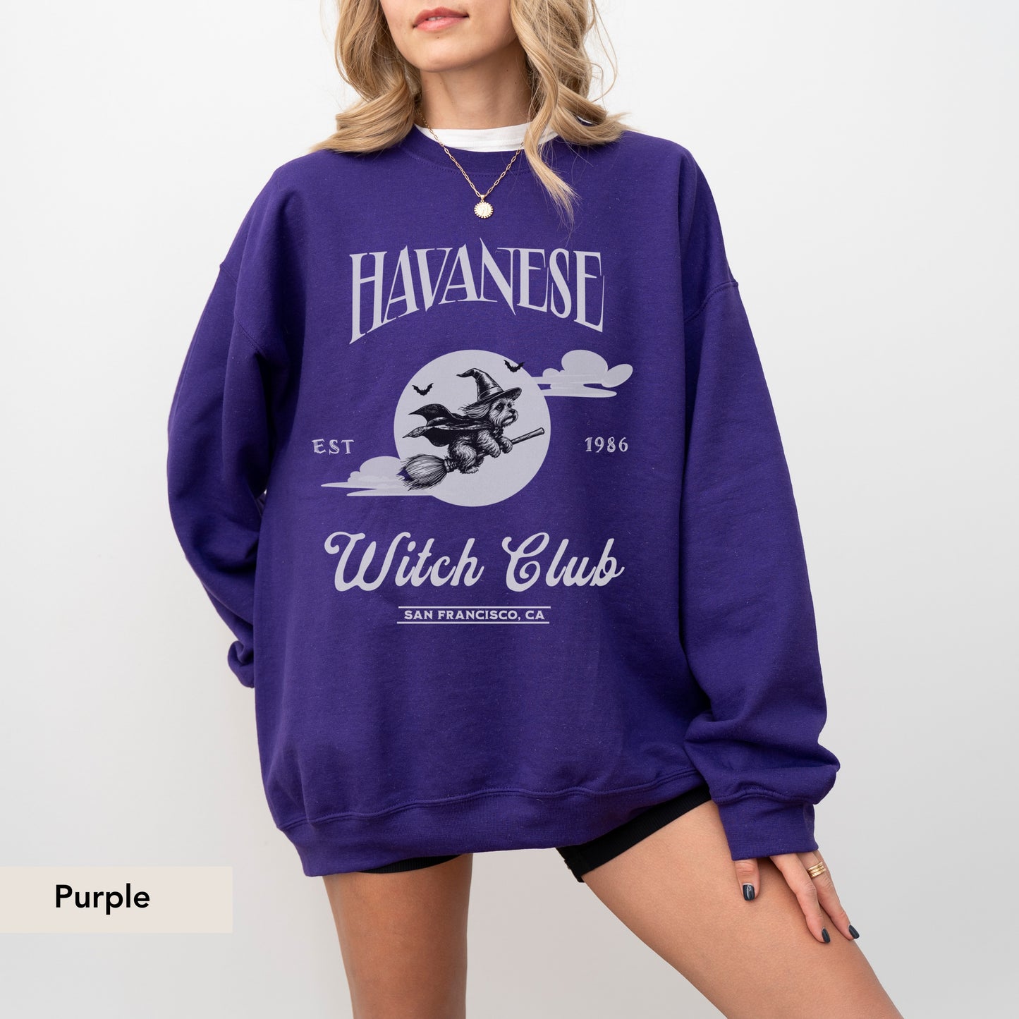 Havanese Witch Club Sweatshirt