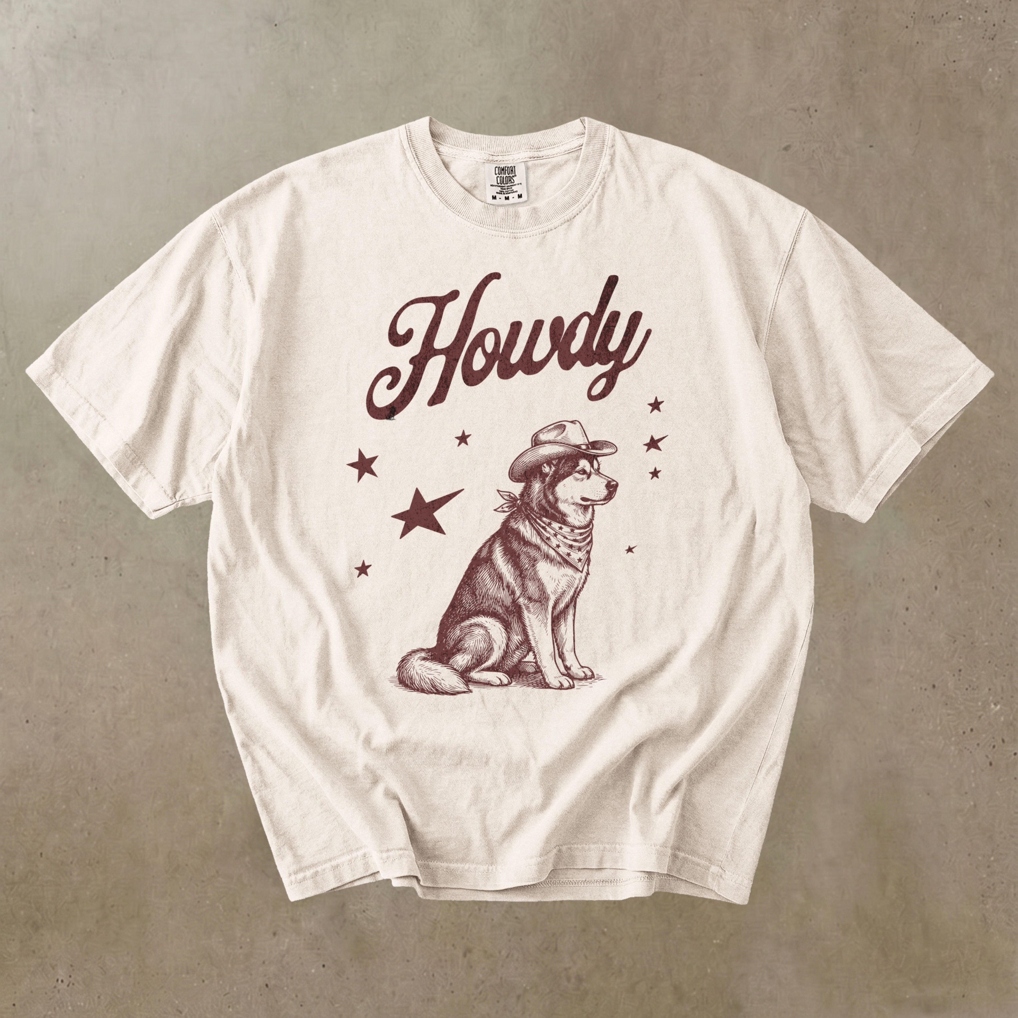 Howdy Alaskan Malamute T-shirt