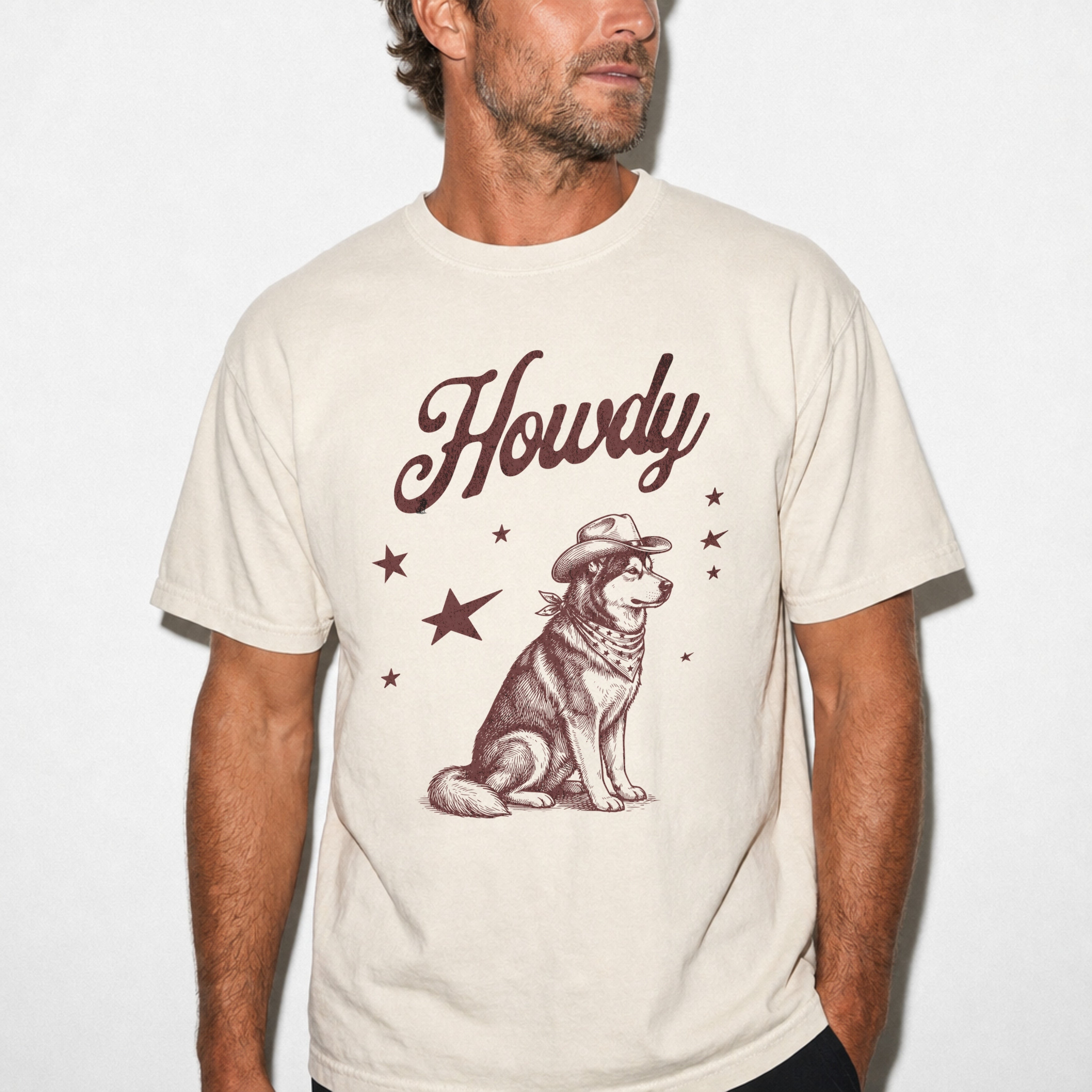 Howdy Alaskan Malamute T-shirt