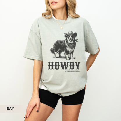 Howdy Australian Shepherd Shirt