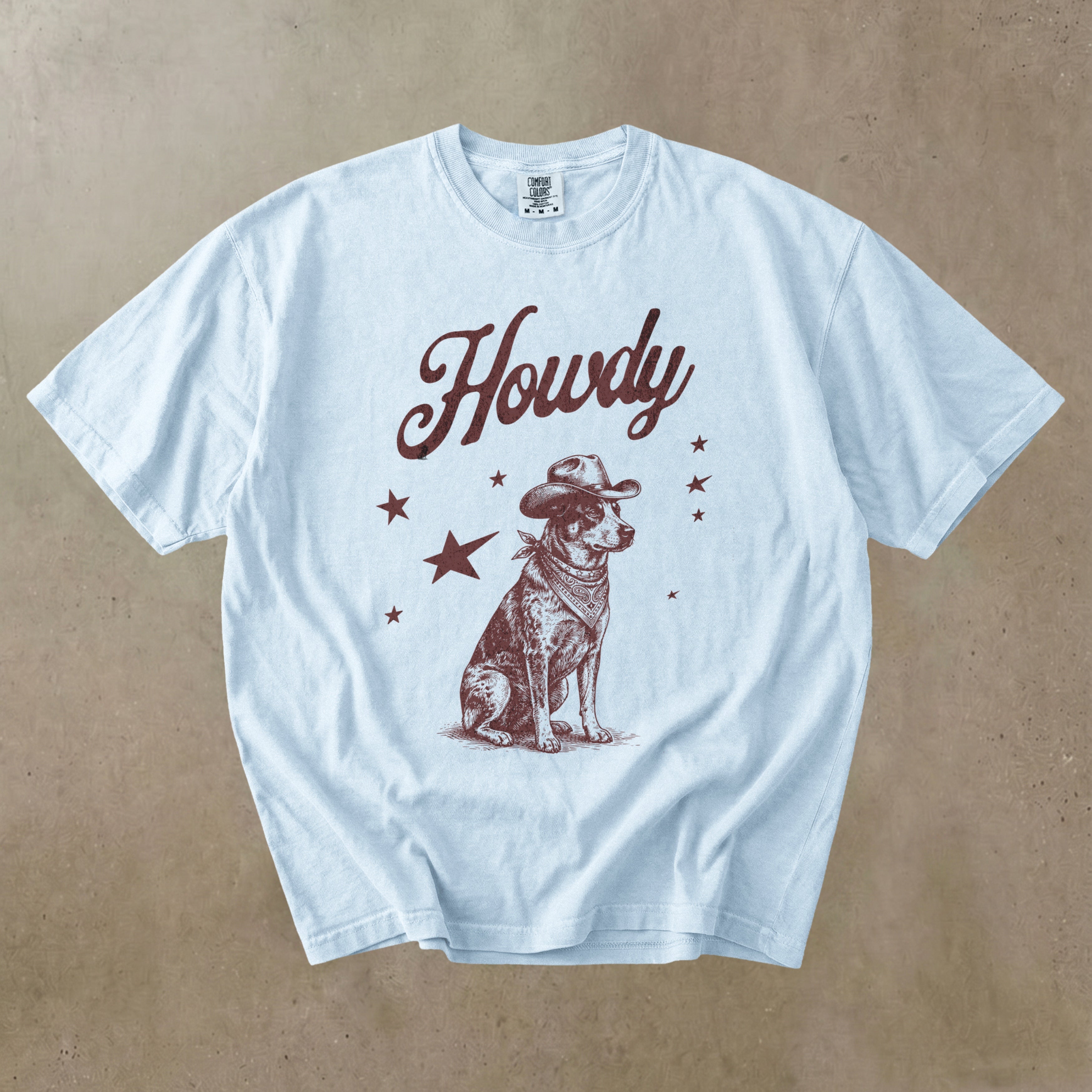 Howdy Australian Cattle Dog T-shirt