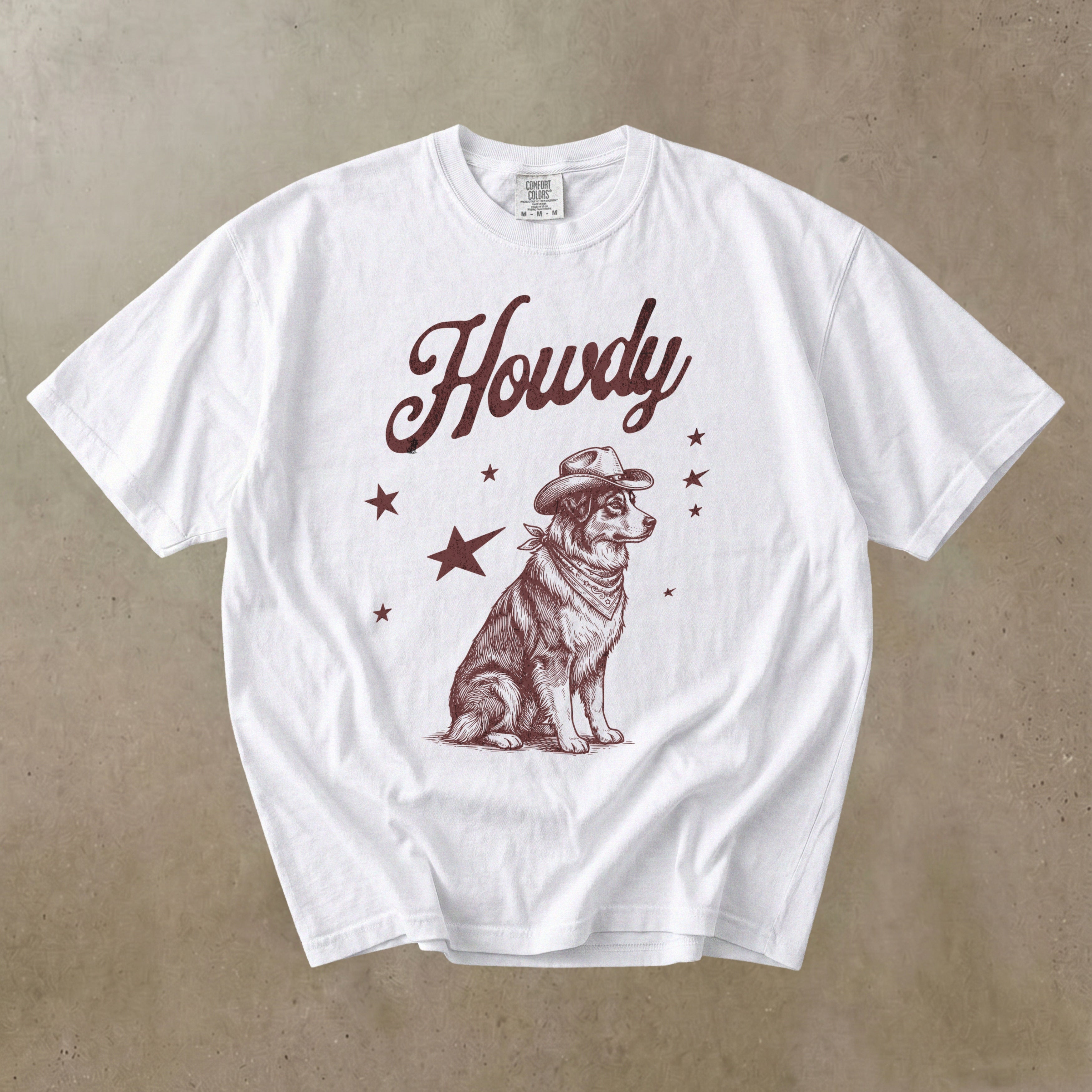 Howdy Australian Shepherd T-shirt