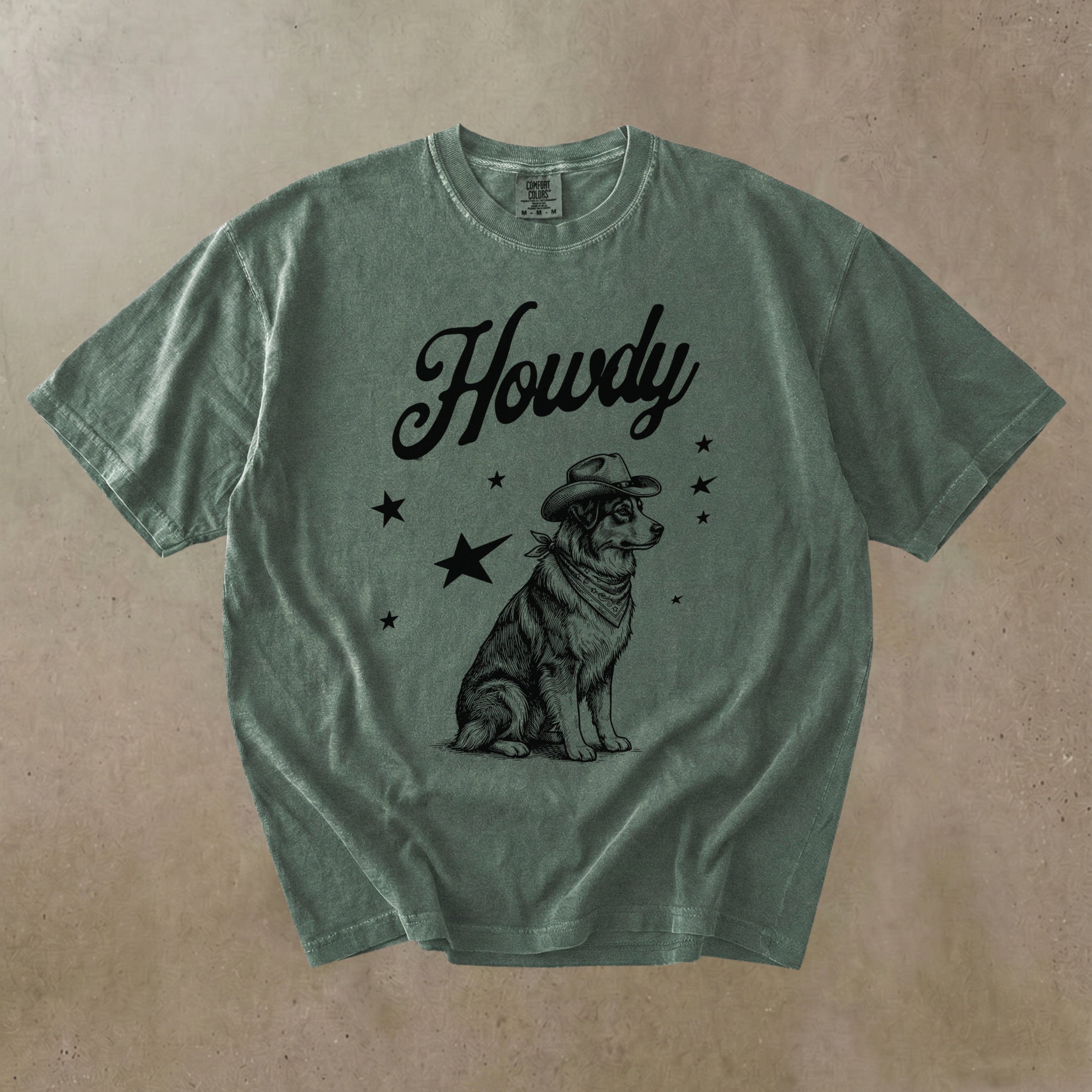 Howdy Australian Shepherd T-shirt