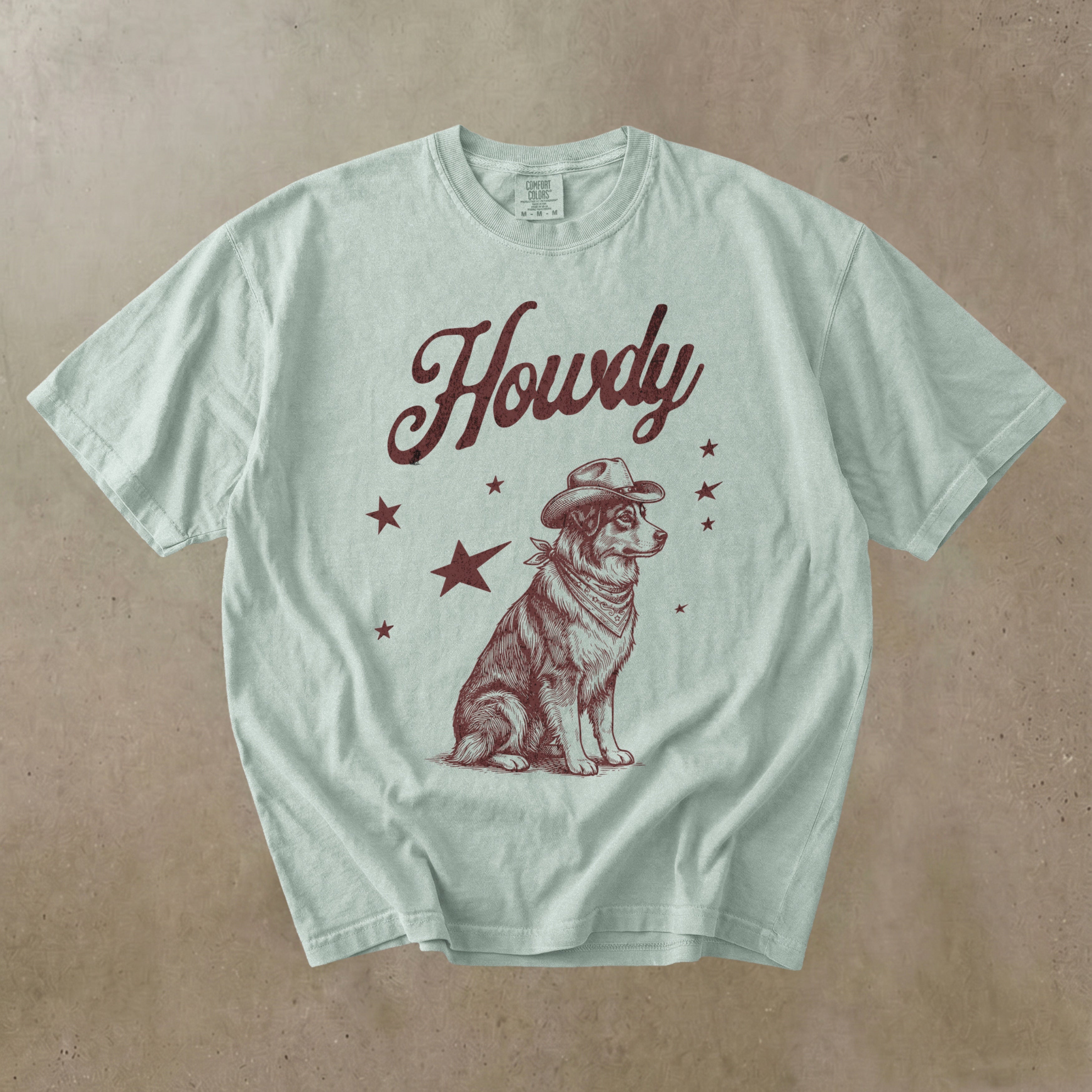 Howdy Australian Shepherd T-shirt