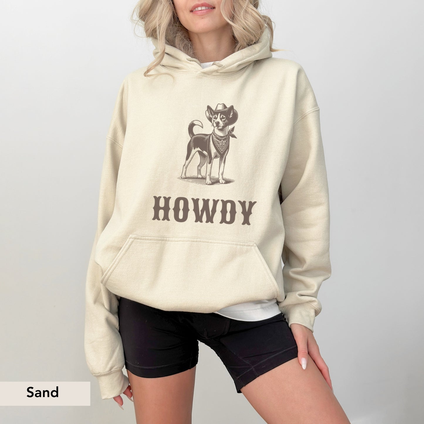 Howdy Basenji Hoodie