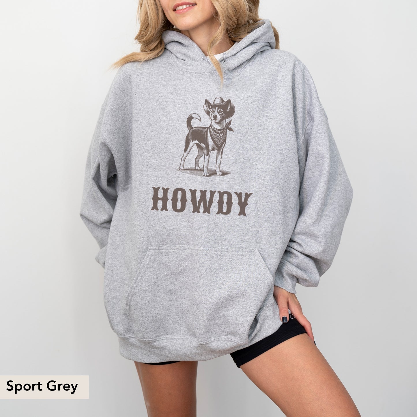 Howdy Basenji Hoodie