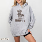 Howdy Basset Hound Hoodie