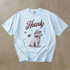 Howdy Bichon Frise T-shirt