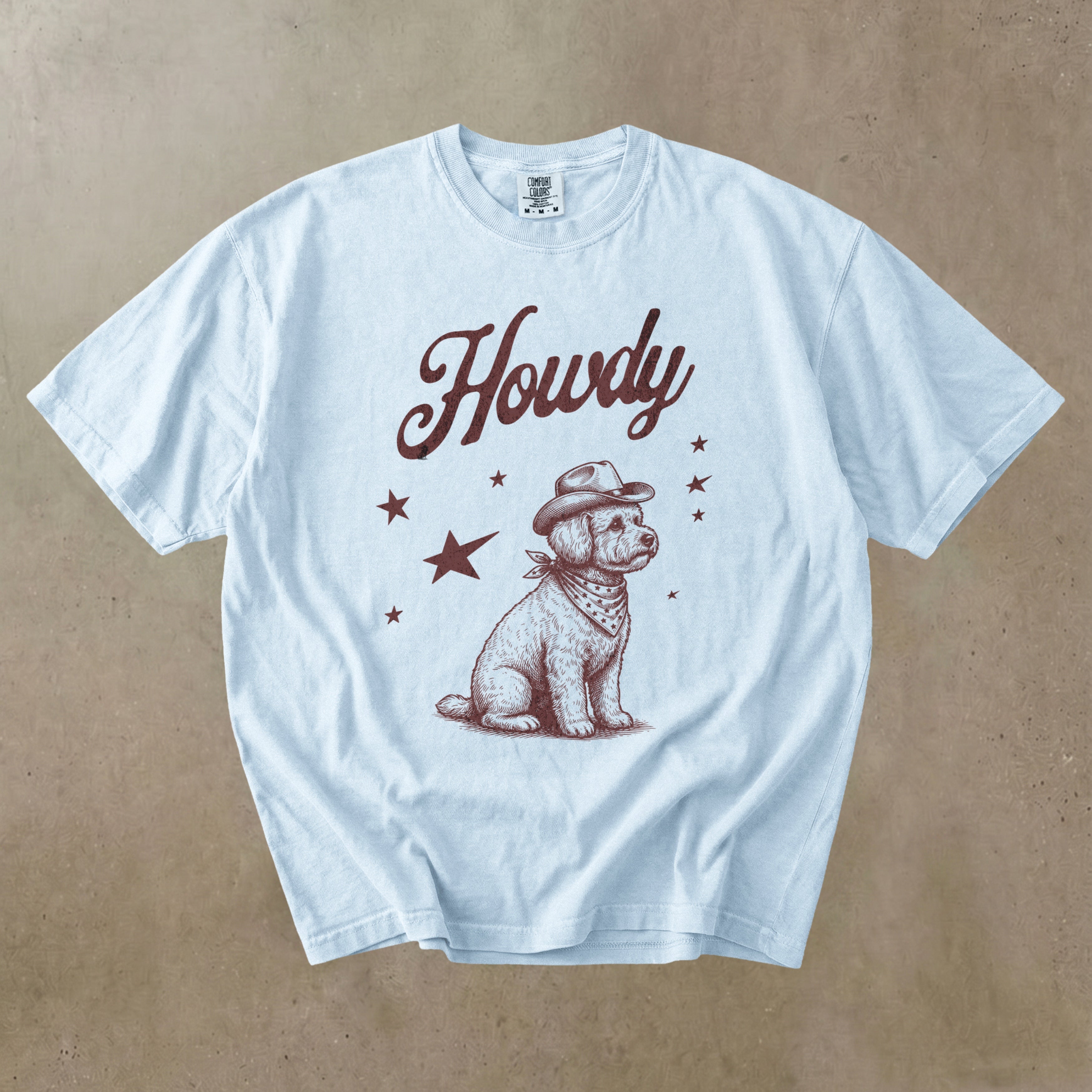Howdy Bichon Frise T-shirt